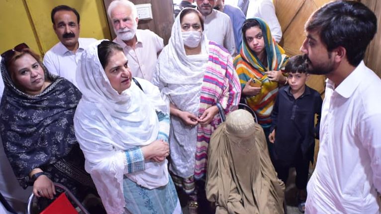 CHAIRPERSON BISP SENATOR RUBINA KHALID VISITS SWAT